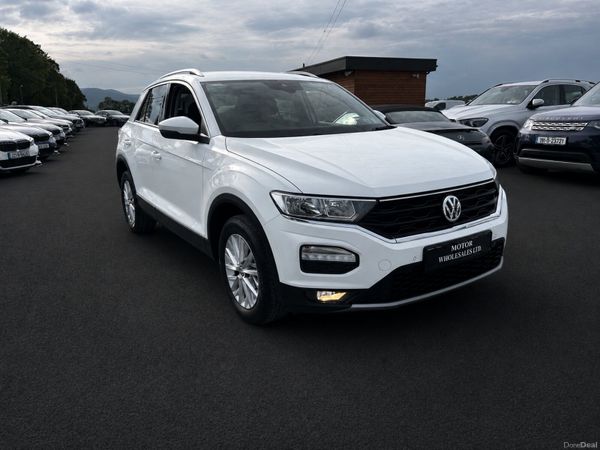 Volkswagen T-Roc SUV, Diesel, 2019, White