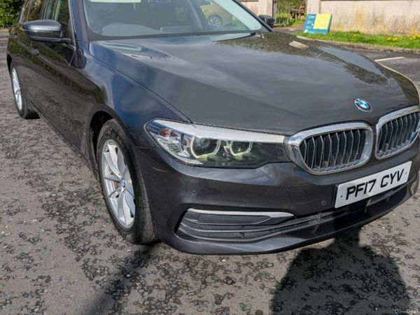 BMW 5-Series Saloon, Diesel, 2017, Grey
