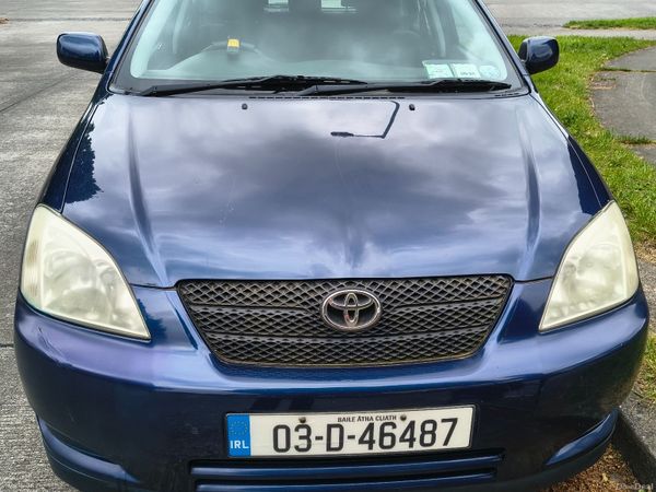 Toyota Corolla Hatchback, Petrol, 2003, Blue