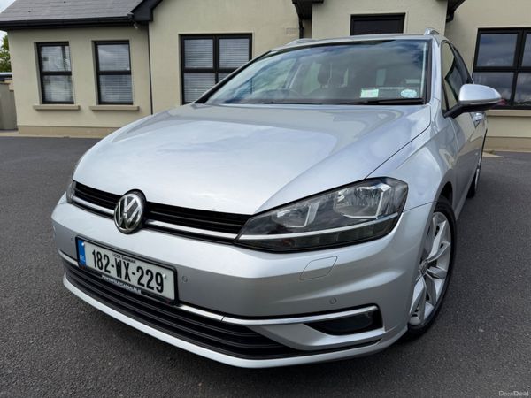 Volkswagen Golf Estate, Diesel, 2018, Grey