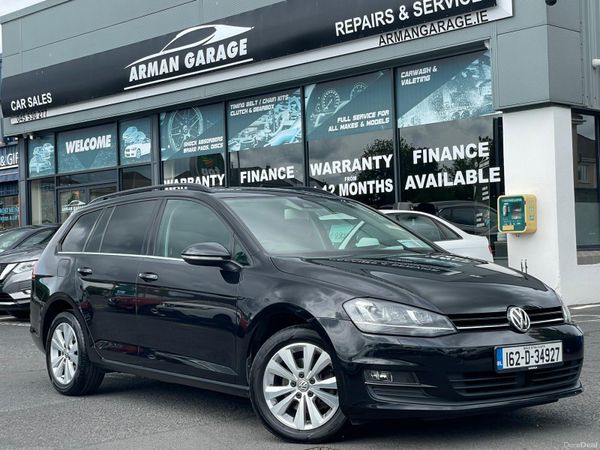 Volkswagen Golf Estate, Petrol, 2016, Black