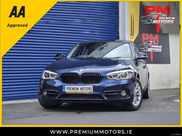 BMW 1-Series Hatchback, Petrol, 2016, Blue