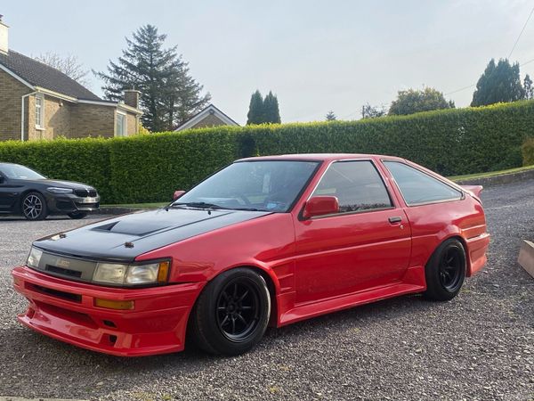 Toyota Levin Coupe, Petrol, 1985, Red