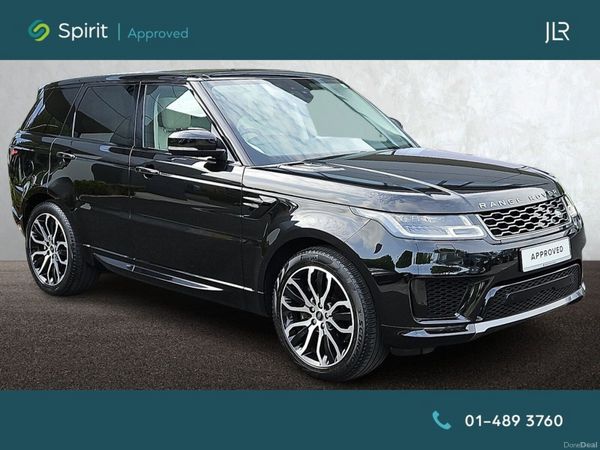 Land Rover Range Rover Sport SUV, Petrol Hybrid, 2022, Black