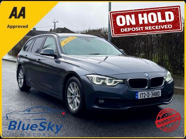 BMW 3-Series Estate, Diesel, 2017, Grey