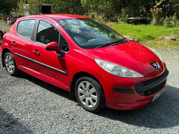 Peugeot 207 Hatchback, Petrol, 2008, Red