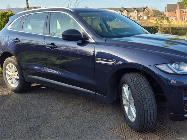 Jaguar F-Pace SUV, Diesel, 2017, Blue