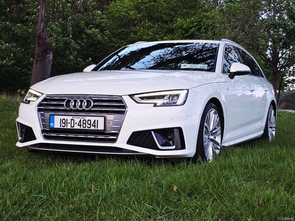 Audi A4 Estate, Diesel, 2019, White