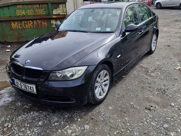 BMW 3-Series Saloon, Petrol, 2007, Black