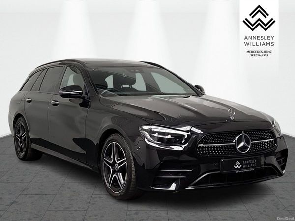 Mercedes-Benz E-Class Estate, Diesel Plug-in Hybrid, 2023, Black