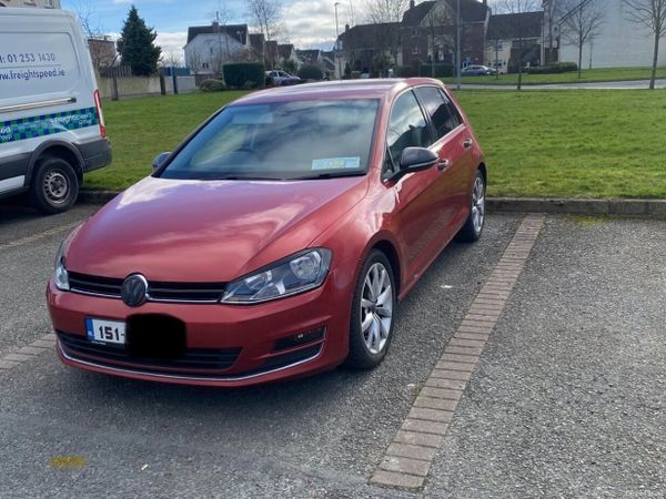 Volkswagen Golf Estate, Diesel, 2015, Red