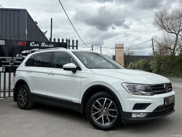Volkswagen Tiguan SUV, Diesel, 2017, White