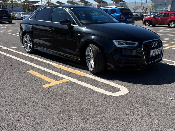 Audi A3 Saloon, Petrol, 2017, Black