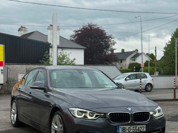 BMW 3-Series Saloon, Petrol Plug-in Hybrid, 2018, Grey