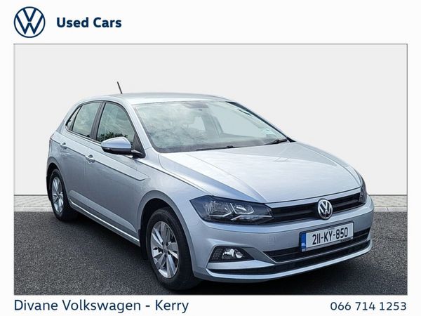 Volkswagen Polo Hatchback, Petrol, 2021, Silver