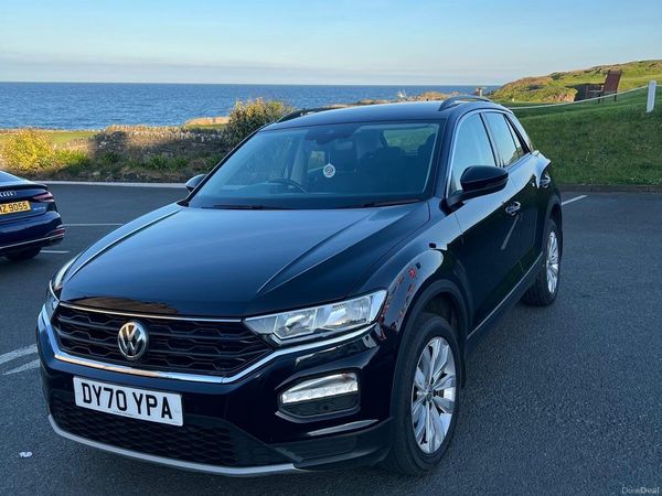 Volkswagen T-Roc SUV, Diesel, 2020, Black