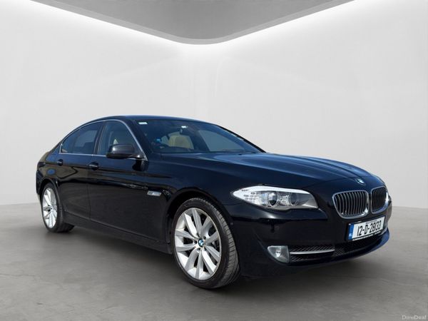 BMW 5-Series Saloon, Petrol, 2012, Black