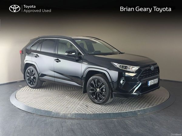 Toyota RAV4 SUV, Petrol Hybrid, 2022, Black