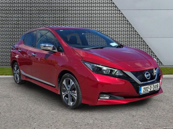 Nissan Leaf Hatchback, Electric, 2020, Red