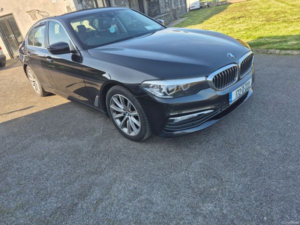 BMW 5-Series Saloon, Diesel, 2017, Black