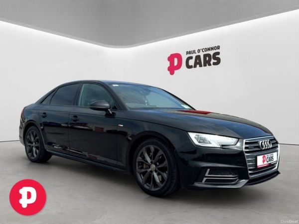 Audi A4 Saloon, Diesel, 2018, Black