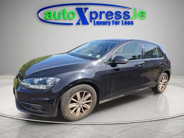 Volkswagen Golf Hatchback, Diesel, 2017, Black