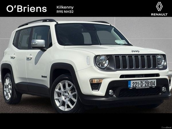 Jeep Renegade SUV, Petrol, 2022, White
