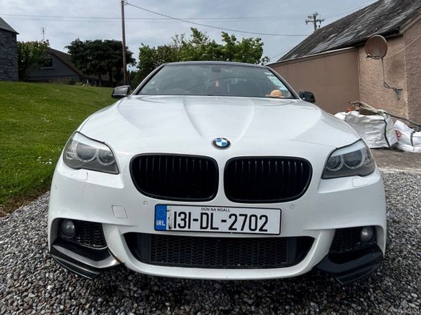 BMW 5-Series Saloon, Diesel, 2013, White