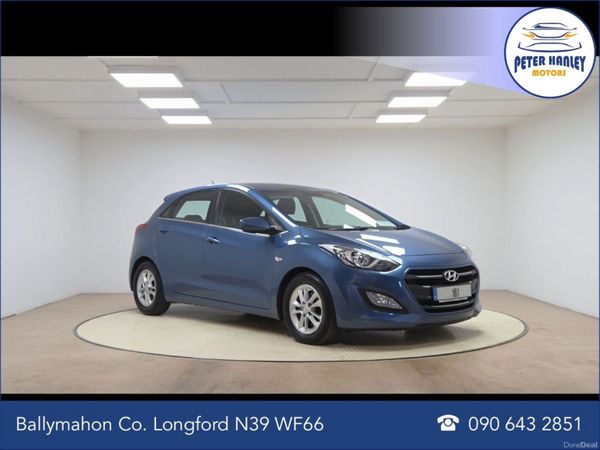 Hyundai i30 Hatchback, Diesel, 2016, Blue