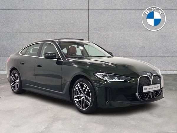 BMW i4 Hatchback, Electric, 2024, Green