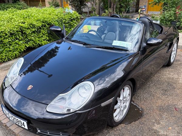 Porsche Boxster Convertible, Petrol, 2001, Black