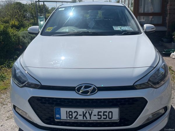 Hyundai i20 Hatchback, Petrol, 2018, White