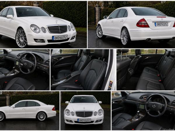 Mercedes-Benz E-Class Saloon, Petrol, 2008, White