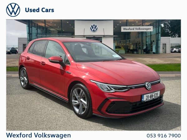 Volkswagen Golf Hatchback, Diesel, 2021, Red