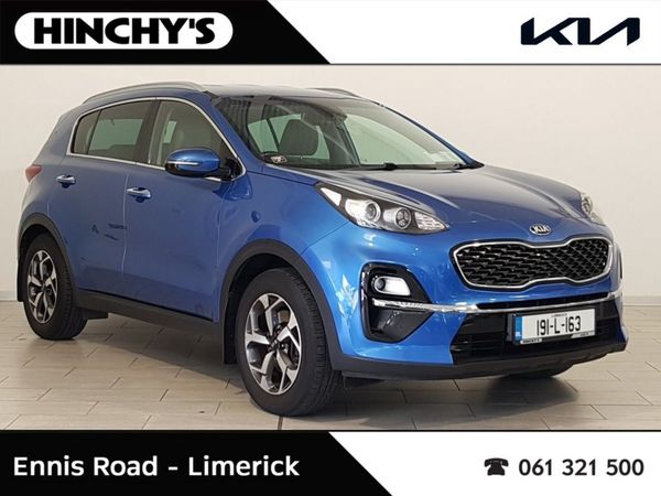 Kia Sportage SUV, Diesel, 2019, Blue