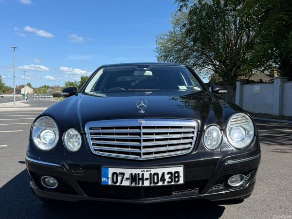 Mercedes-Benz E-Class Saloon, Petrol, 2007, Black