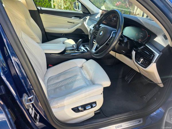 BMW 5-Series Saloon, Diesel, 2022, Blue