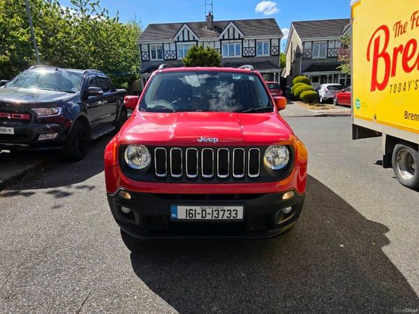 Jeep Renegade SUV, Diesel, 2016, Red