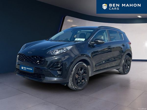 Kia Sportage SUV, Diesel Hybrid, 2021, Black