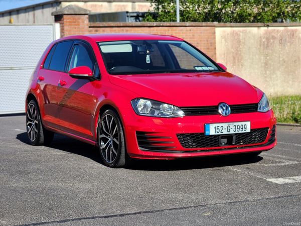 Volkswagen Golf Hatchback, Diesel, 2015, Red