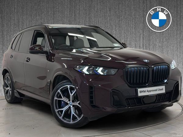 BMW X5 SUV, Petrol Plug-in Hybrid, 2024, Purple