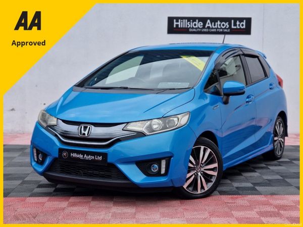 Honda Fit Hatchback, Petrol Hybrid, 2014, Blue