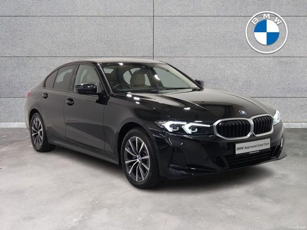 BMW 3-Series Saloon, Petrol Plug-in Hybrid, 2024, Black