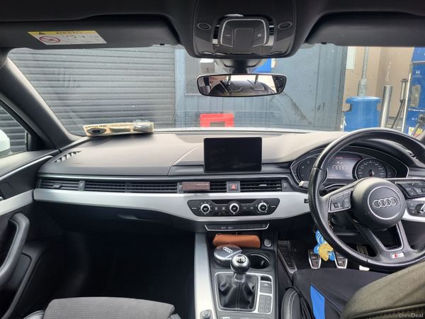 Audi A4 Saloon, Diesel, 2017, White