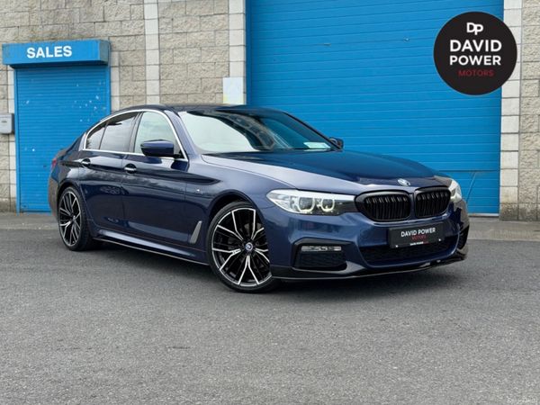BMW 5-Series Saloon, Diesel, 2018, Blue