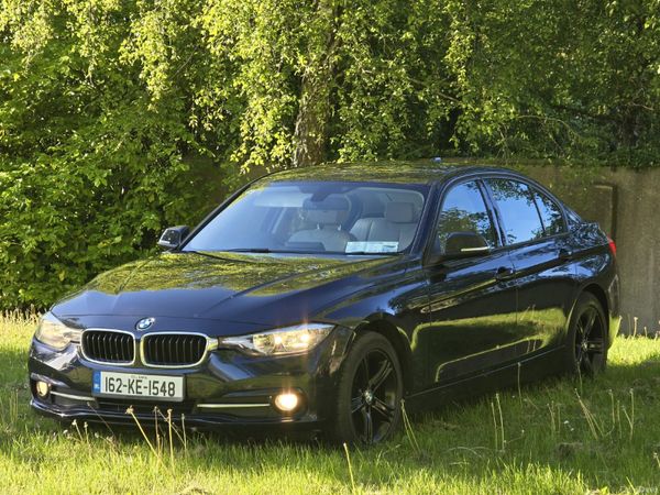 BMW 3-Series Saloon, Diesel, 2016, Blue