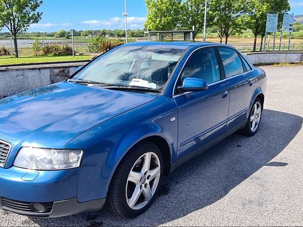 Audi A4 Saloon, Petrol, 2003, Blue