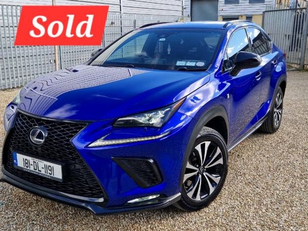 Lexus NX SUV, Petrol Hybrid, 2018, Blue