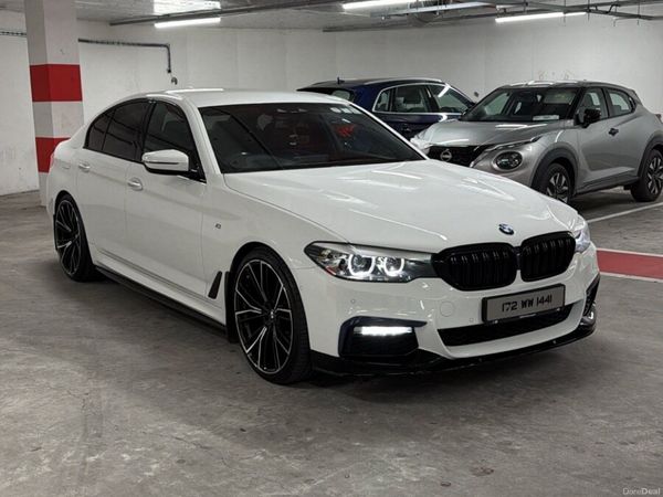 BMW 5-Series Saloon, Diesel, 2017, White