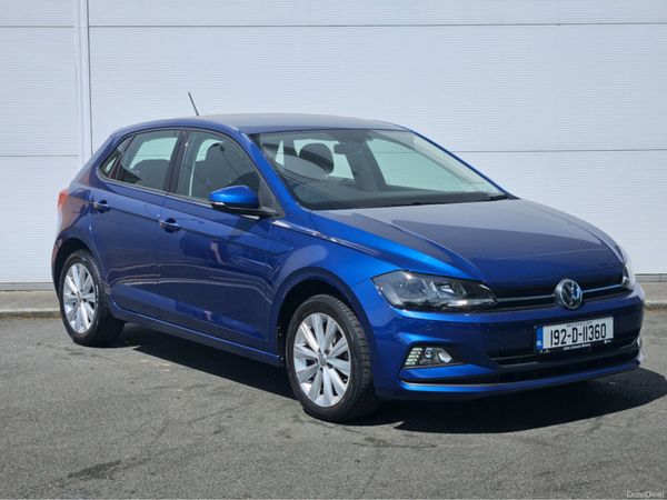 Volkswagen Polo Hatchback, Petrol, 2019, Blue